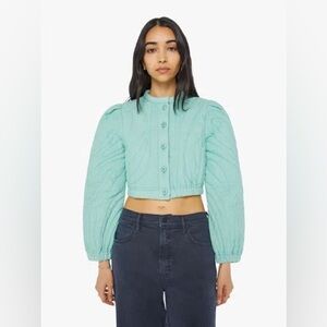 MOTHER The Rough Puff Reading Tea Leaves Jacket NWT